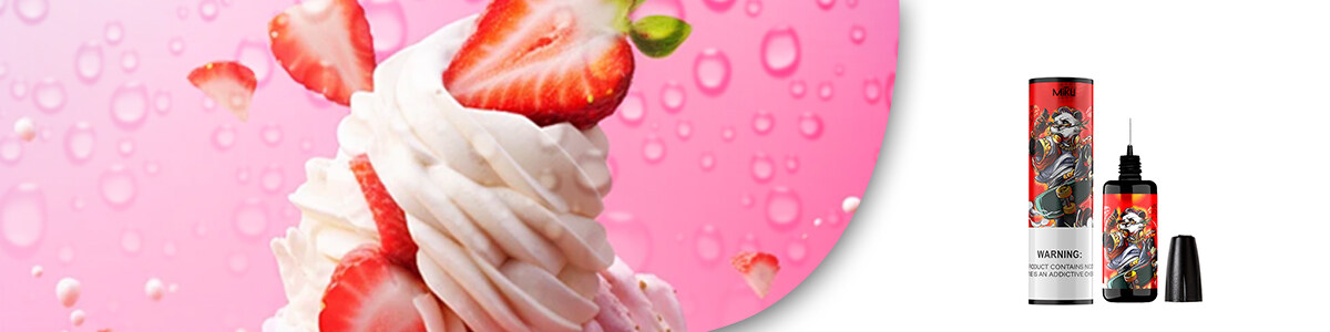 Strawberry Ice Cream E-juice&E-liquid 2% nicotine salt 30m