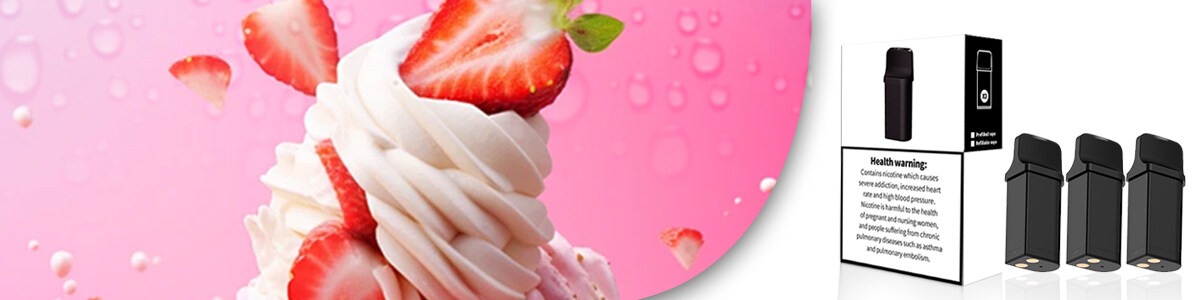 Strawberry Ice Cream prefilled vape