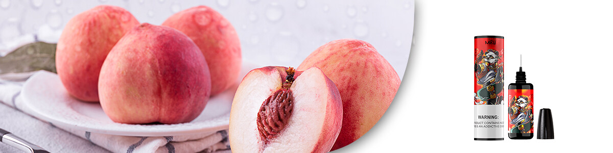 Peach E-juice&E-liquid 3% nicotine salt 30ml