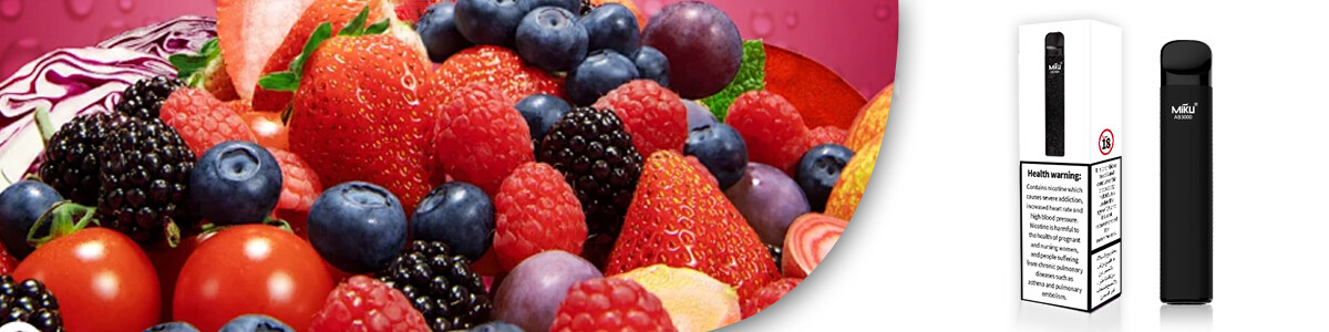 Colorful Berries 3000 puffs 3% Nicotine Disposable vape