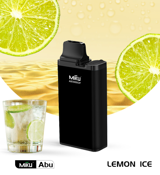 Miku Abu Lemon Ice 5000 Puffs 3% Nicotine Disposable Vape