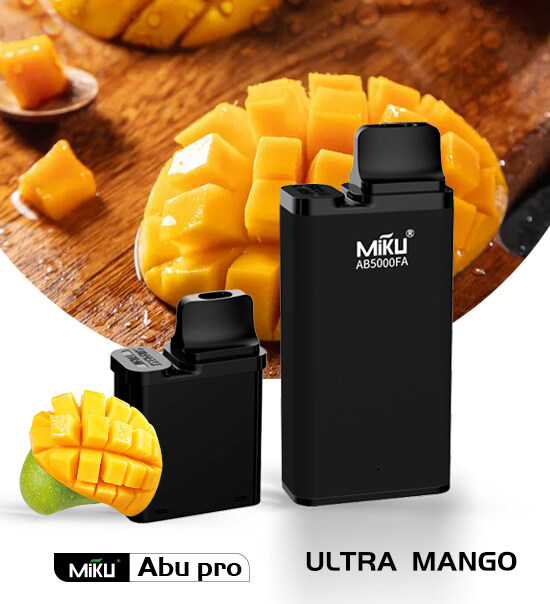 Miku Abu Pro Ultra Mango Flavor prefilled vape