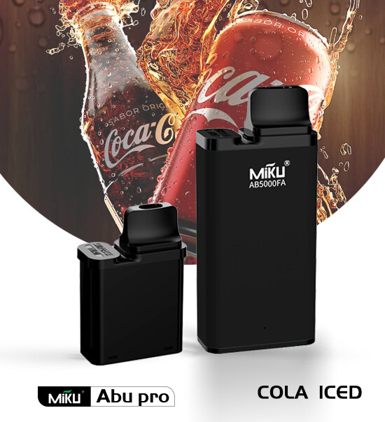 Miku Abu Pro Cola Iced Flavor prefilled vape