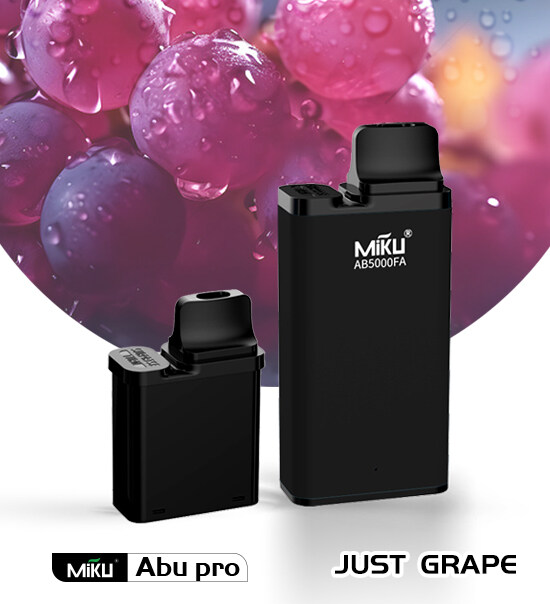 Miku Abu Pro Just Grape 3% nicotine 10ml/5000 Puffs prefilled vape