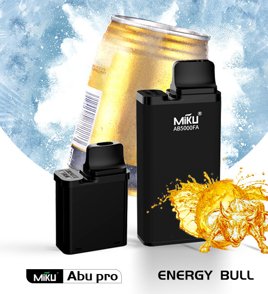 Miku Abu Pro Energy Bull Flavor prefilled vape