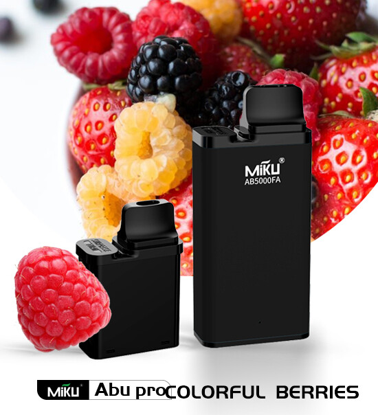 Miku Abu Pro Colorful Berries Flavor prefilled vape