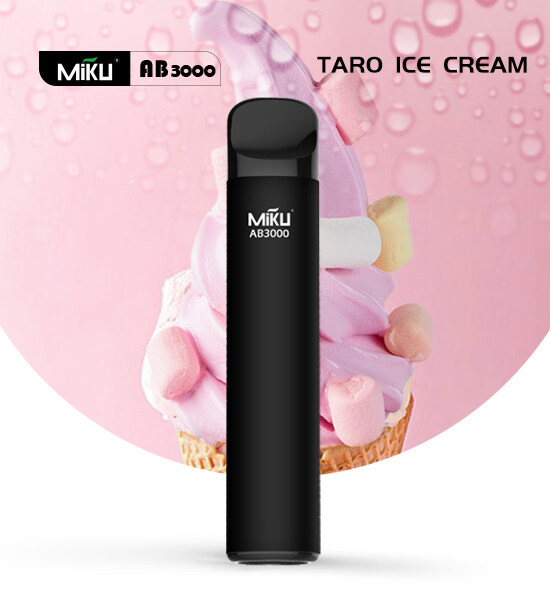 Taro Ice Cream 3000 Puff 3% Nicotine Disposable vape Miku