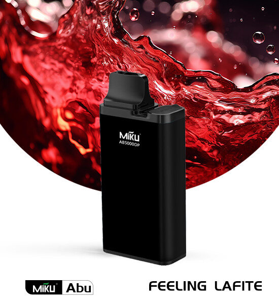 Miku Abu Feeling Lafite 5000 Puffs 3% Nicotine Disposable Vape