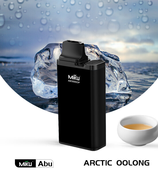 Miku Abu Arctic Oolong 5000 Puffs 3% Nicotine Disposable Vape 10ml E-liquid