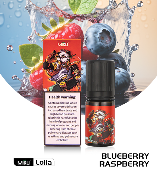 Blueberry Raspberry E-liquid 2% nicotine salt 30ml