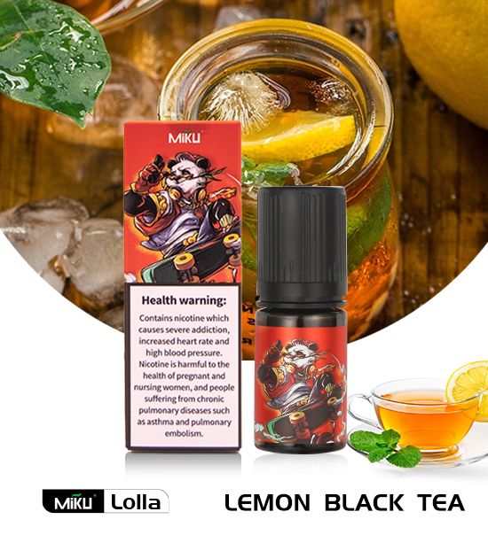 Lemon Black Tea E-liquid 3% nicotine salt 30ml