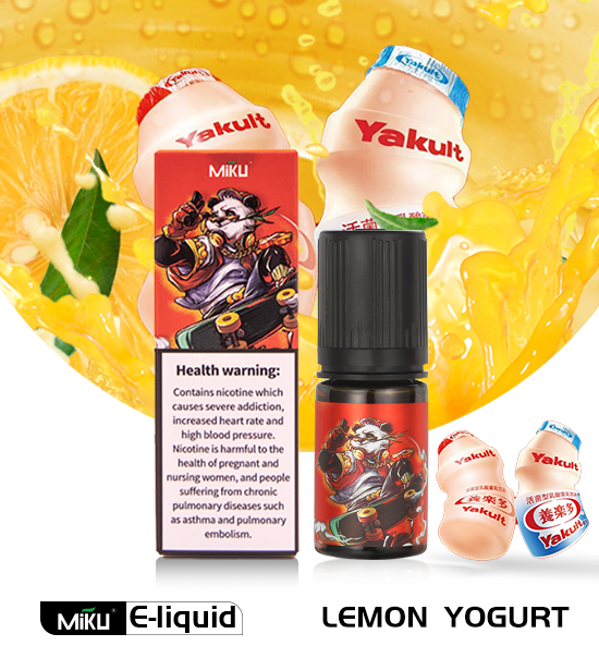 Lemon Yogurt E-liquid 3% nicotine salt 30ml