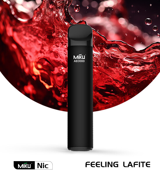 Miku Nic Feeling Lafite 3000 puffs Disposable vape