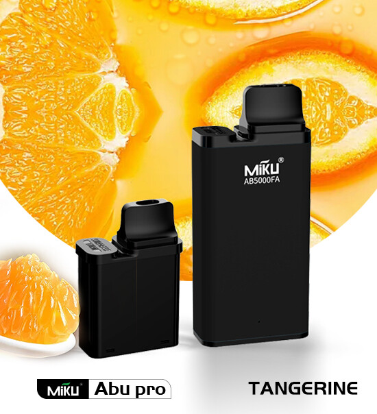 Miku Abu Pro Tangerine Flavor prefilled vape