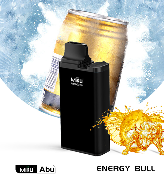 Miku Abu  Energy Bull 5000 Puffs 3% Nicotine Disposable Vape