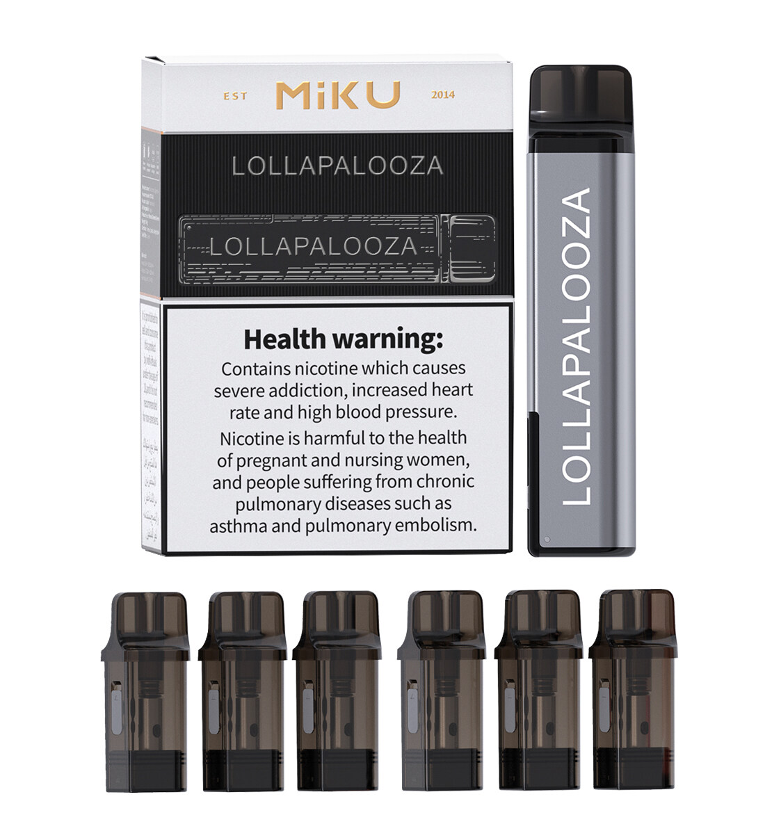 Miku Lolla Refillable vape Pen Kit-img7