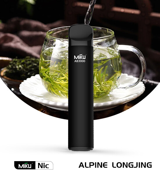 Green Tea Disposable Vape – 3000 Puffs | Alpine Longjing | 30mg Nicotine