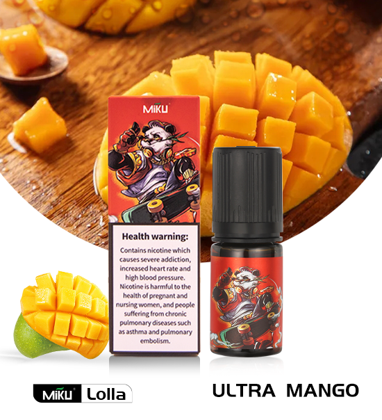 Ultra Mango E-liquid 3% nicotine salt 30ml