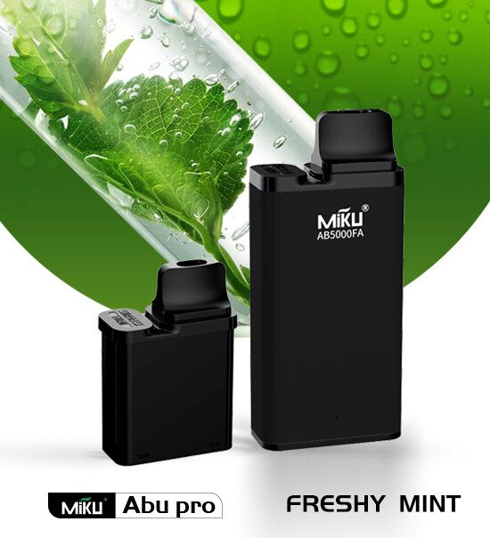 Freshy Mint 5000 Puff 2% nicotine Prefilled vape Kit Miku