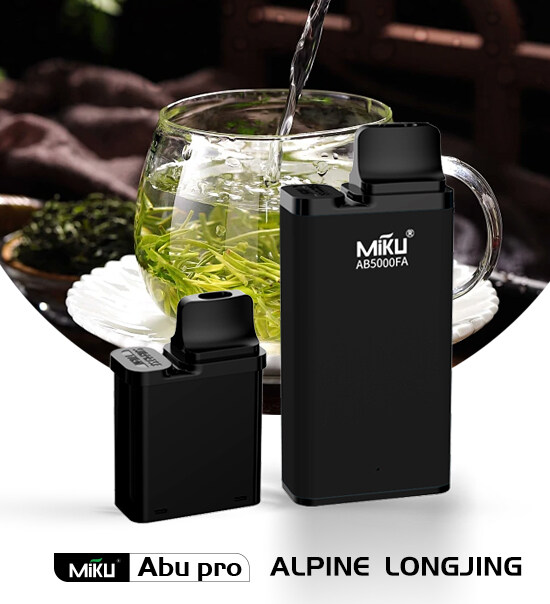Miku Abu Pro Alpine Longjing 3% nicotine 10ml/5000 Puffs prefilled vape