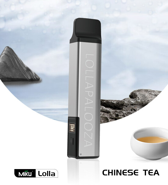 Miku Lolla Chinese Tea flavor 3% nicotine  refillable vape