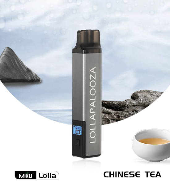 Miku Lolla Chinese Tea flavor 3% nicotine  refillable vape