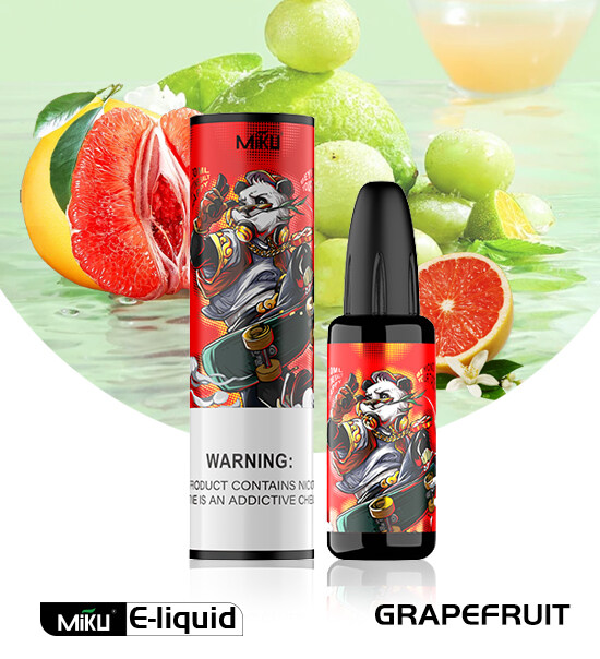 Grapefruit E-liquid 2% nicotine salt 30ml