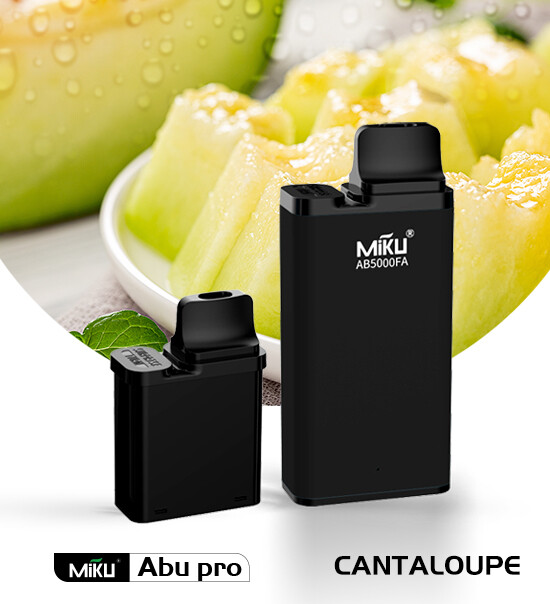 Miku Abu Pro Cantaloupe Flavor prefilled vape