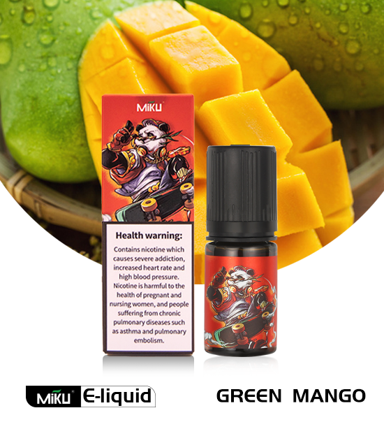 Green Mango E-liquid 3% nicotine salt 30ml