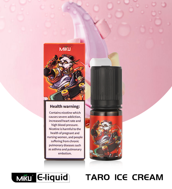 Taro Ice Cream E-liquid 3% nicotine salt 30ml