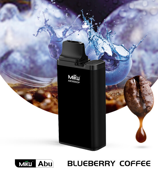 Miku Abu Blueberry Coffee 5000 Puffs 3% Nicotine Disposable Vape