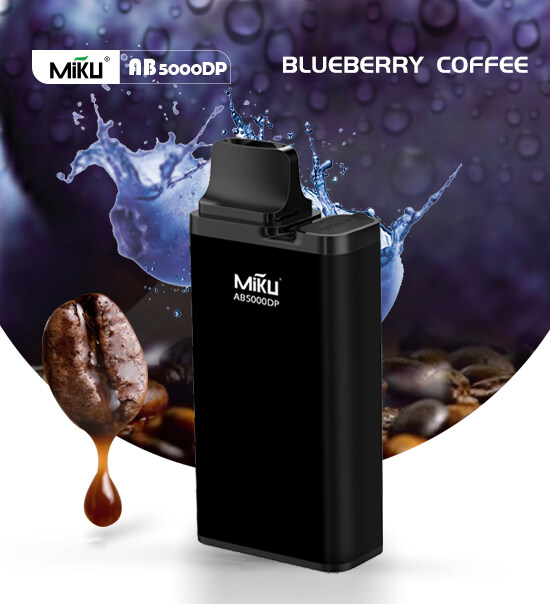 Blueberry coffee 5000 Puff 3% Nicotine Disposable vape Miku