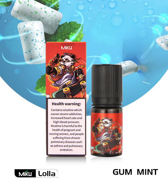 Gum Mint E-liquid 2% nicotine salt 30ml