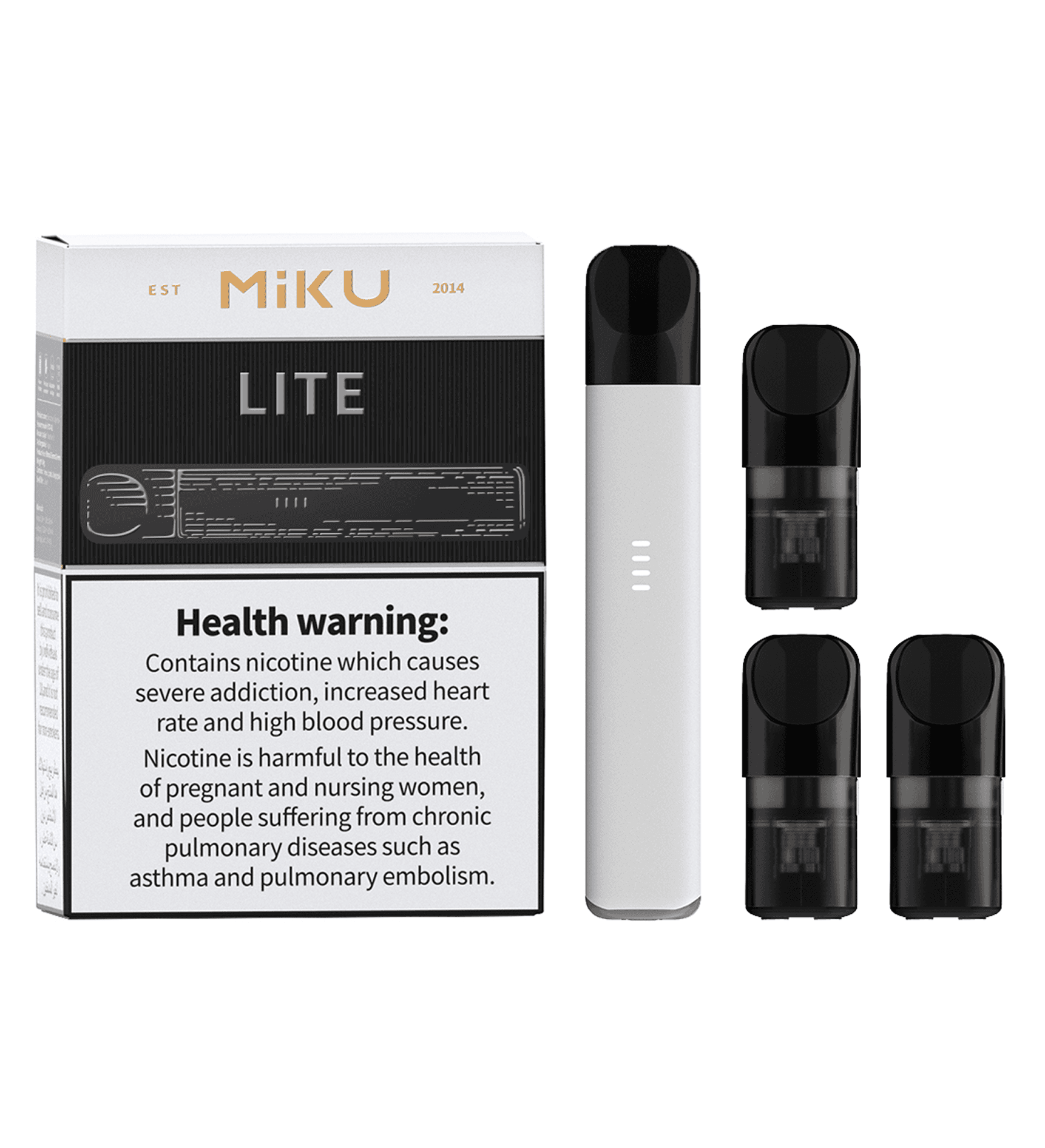 Miku Lite Refillable Vape Pen Kit-img10