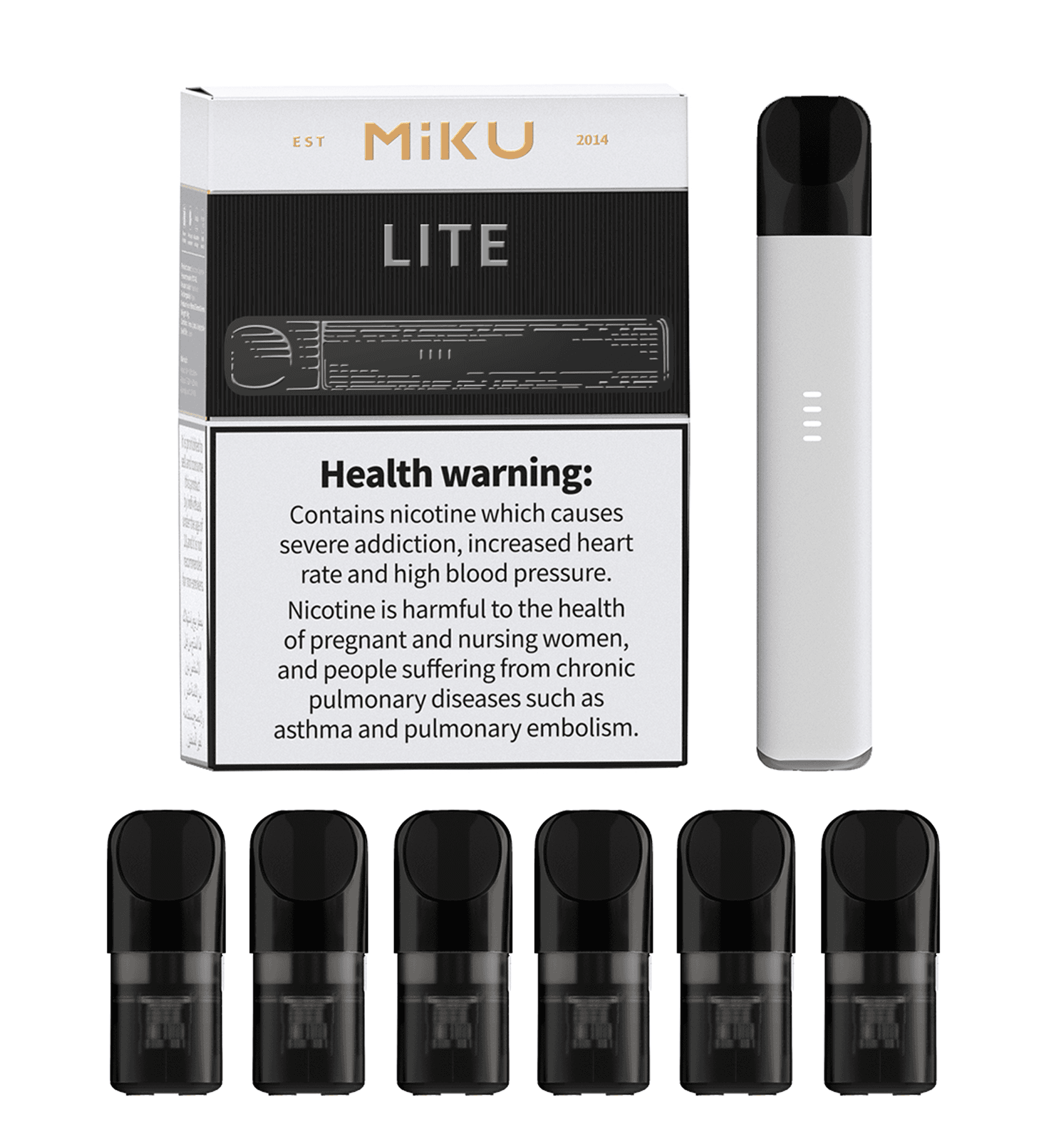 Miku Lite Refillable Vape Pen Kit-img11