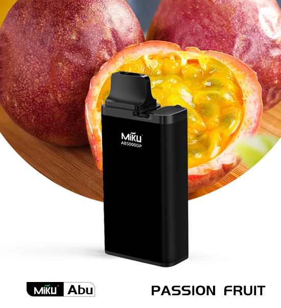 Miku Abu Passion Fruit 5000 Puffs 3% Nicotine  Disposable Vape