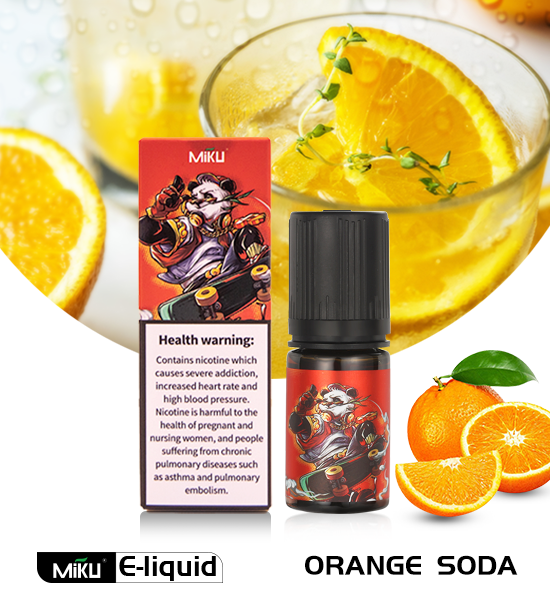 Orange Soda E-liquid 3% nicotine salt 30ml