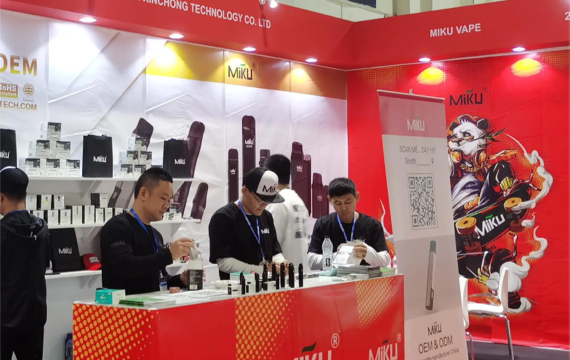 Miku Vape Receives Resounding Support and Recognition at the 15th China HomeLife Dubai Event