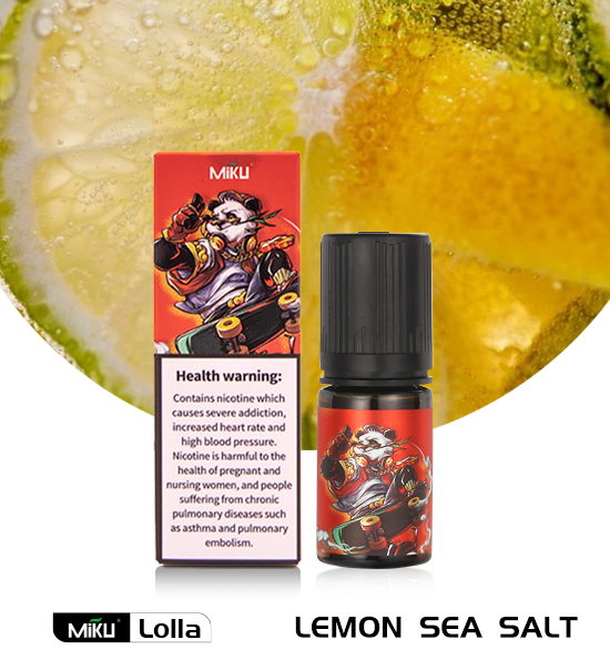 Lemon Sea Salt E-liquid 2% nicotine salt 30ml