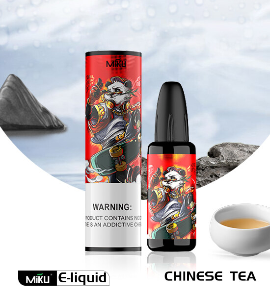 Chinese Tea E-liquid 3% nicotine salt 30mg Miku vape e-juice e-cigarette