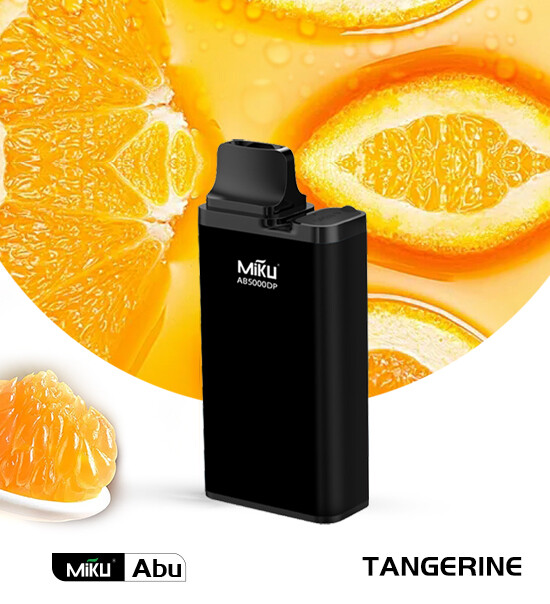 Miku Abu Tangerine 10ml vape juice Disposable Vape