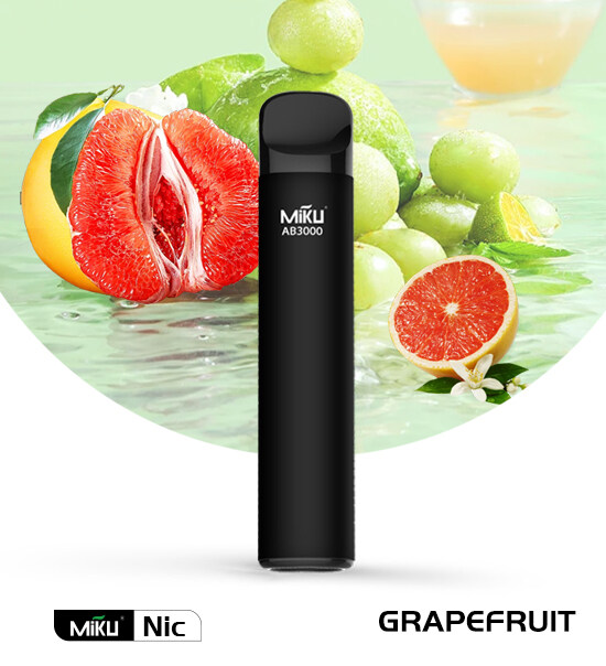 Miku Nic Grapefruit 3000 puffs Disposable vape