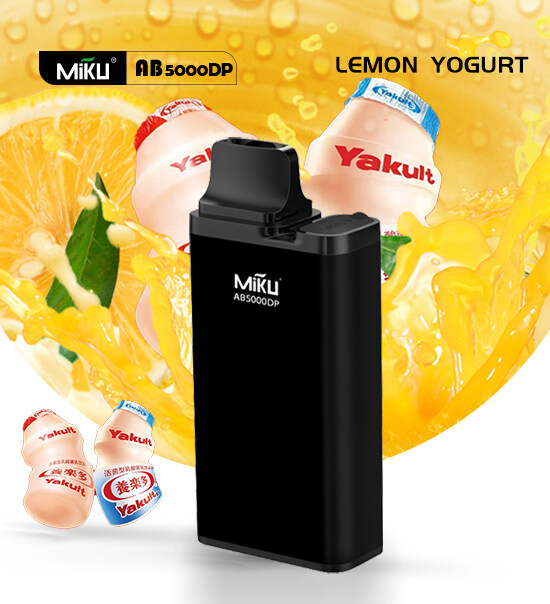 Lemon yogurt 5000 Puff 3% Nicotine Disposable vape Miku