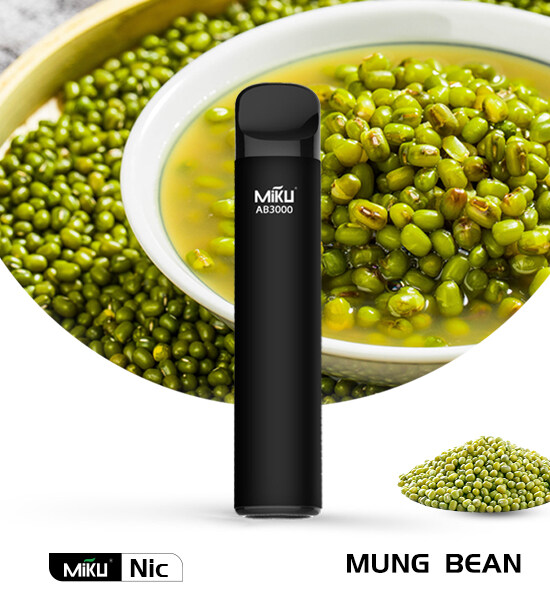 Miku Nic Mung Bean 3000 puffs 3% Nicotine Disposable vape