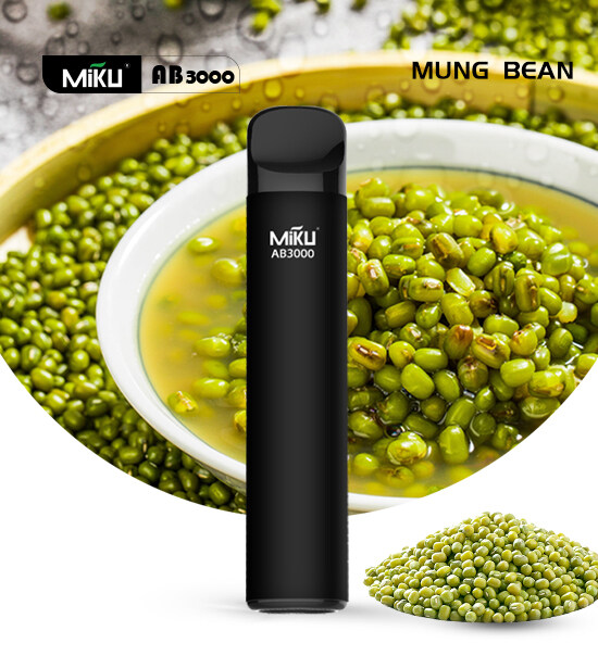 Mung Bean 3000 Puff 3% Nicotine Disposable vape Miku