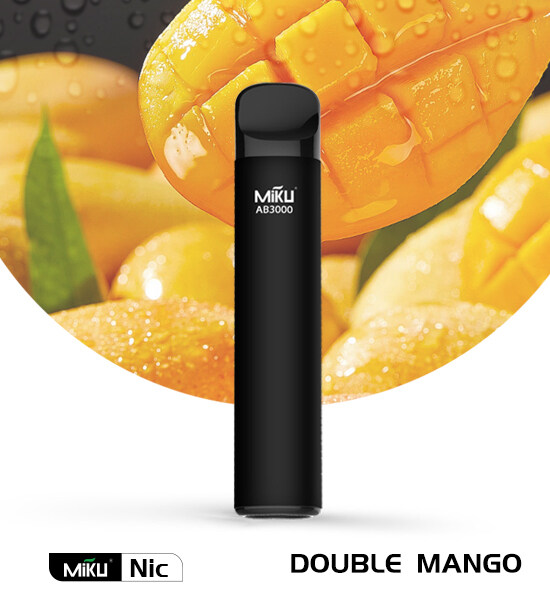 Double Mango 3000 Puff 3% Nicotine Disposable vape Miku