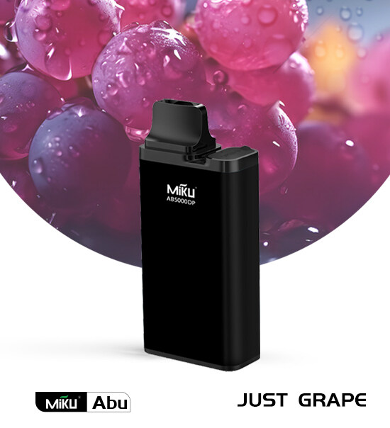 Miku Abu Just Grape 5000 Puffs 3% Nicotine Disposable Vape