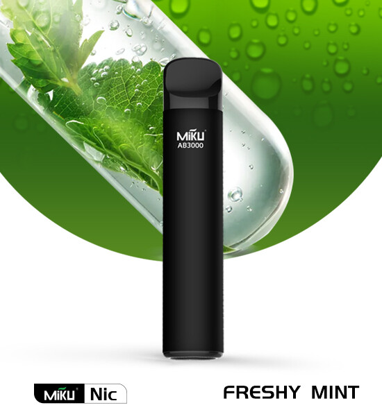 Miku Nic Freshy Mint 3000회 사용 일회용 베프
