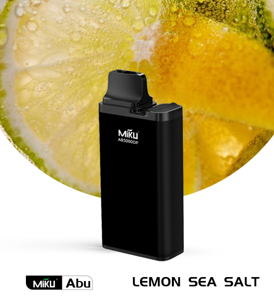 Miku Abu Lemon Sea Salt 5000 Puffs Disposable Vape