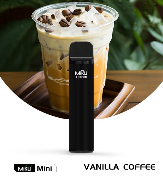 Miku Mini Vanilla Coffee 1000 Puffs 3% Nicotine Disposable vape